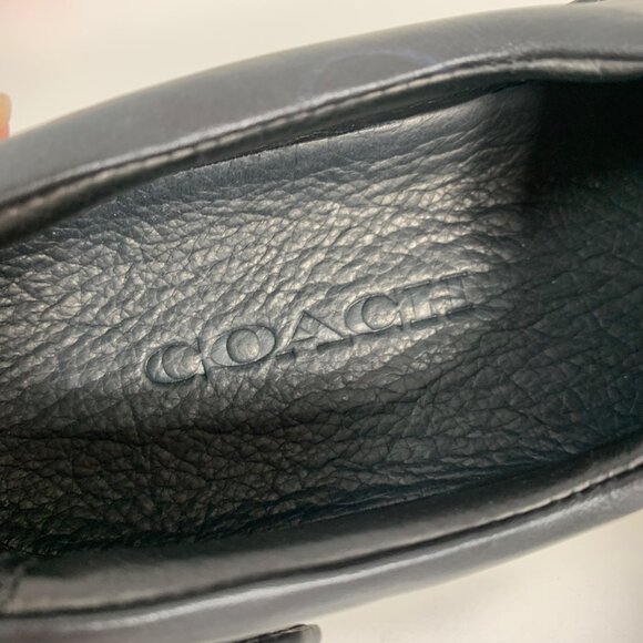 COACH C103 Race Car Sequin Sneakers Slip On Low Top Shoes Pointed Toe SZ 6.5 EUC - Picture 5 of 9